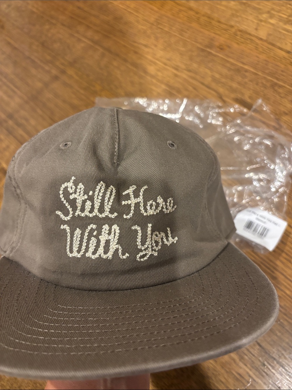 Noah Kahan NWT still here with you hat walnut